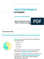 Clase Matriz Estrategica