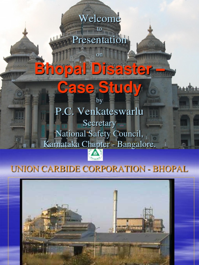 bhopal disaster case study pdf
