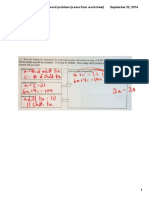 Solving Systems Linear Equations Word Problems