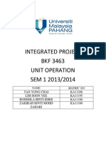 Integrated Project: Process Design and Simulation of Ethanol Production