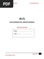 Ielts Speaking Topics