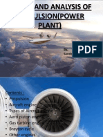 Design and Analysis of Aircraft Propulsion Systems