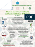 Master "Studio dell'Islam in Europa"