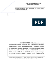 André Ricardo Gallas - Indenização BRASILTELECOM