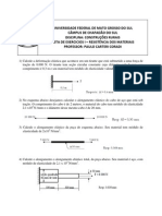 Cálculos de resistência dos materiais