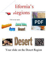 California's Regions: Desert, Central Valley, Coast