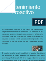 Mantenimiento Proactivo