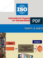 International Organization For Standardization: Trupti. N. Shete