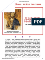 Caractère Universel de La Prière de Jésus PDF