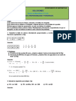 1º Eso Proporcionalidad y Porcentajes