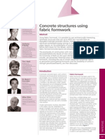 Concrete Structures Using Fabric Formwork