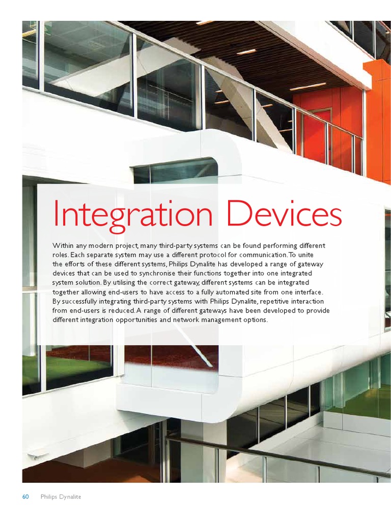 Philips Dynalite Ethernet Gateways Overview | PDF | Gateway ...