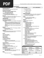 Satellite M205 Detailed Product Specification: Intel Centrino Processor Technology Featuring