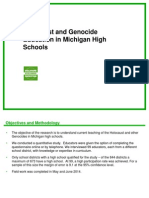 holocaust and genocide education in michigan high schools