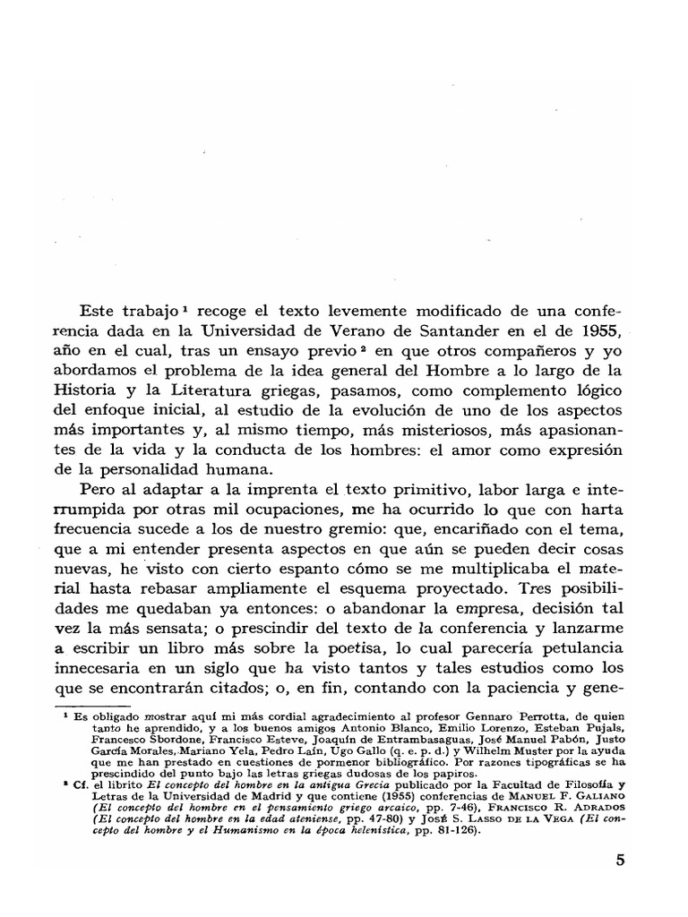 El Amor en la Grecia Antigua | PDF | Homero | Poesía