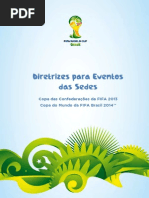 Manual FIFA Com Diretrizes Para Eventos Das Cidades-Sede