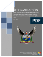 Plan Estrategico Policia Nacional Revisado