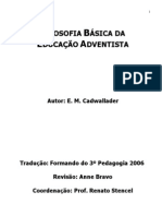 Filosofia Básica Da Educação Adventista