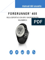 Forerunner 405 - Manual de Usuario