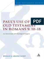 (Library of New Testament Studies) Brian J. Abasciano-Paul's Use of The Old Testament in Romans 9.10-18 - An Intertextual and Theological Exegesis. 3