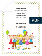 Entrevista Niños 2014-2015