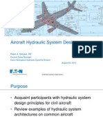 Aircraft Hydraulic System Design