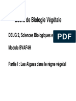 Algo Cours Algues DEUG B SBN PDF