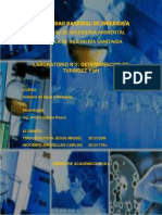 Informe N°2 de Analisis de Agua y Desague-Determinacion de Turbidez y PH