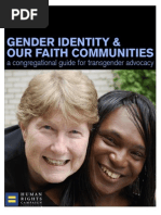 Gender Identity and Our Faith Communities