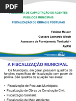 Fiscalizacao de Obras e Posturas