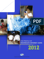 Profile of Indonesian Internet Users 2012 (ENGLISH)