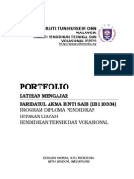 LM 01-09-3 Borang Format Portfolio LM Kulit Kandungan 1