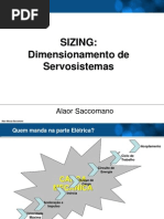 Dimensionamento de Servo Acionamentos
