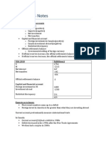 Balance of Payments Accounts Chapter Notes