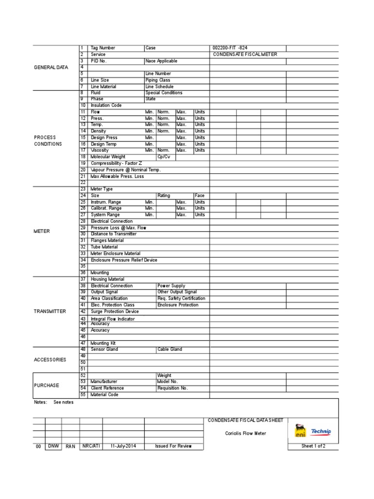 Coriolis Flow Meter Flow Measurement Gases