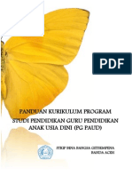 Panduan Kurikulum PG PAUD