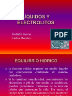 Líquidos y Electrolitos