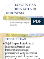 Seni Bangun Dan Seni Bina Kota Di Indonesia