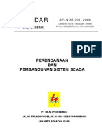 SPLN s6.001 2008 Perencanaan Dan Pembangunan Sistem Scada