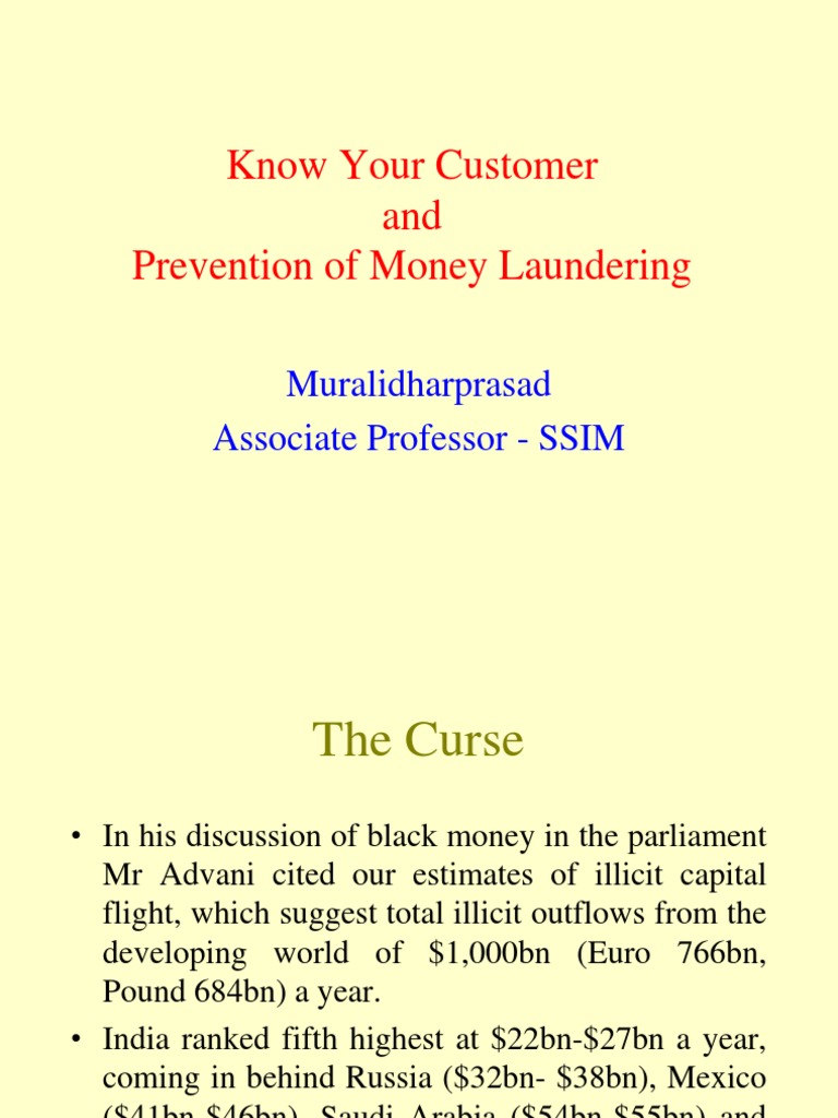 KYC AML Policy Guide | PDF | Money Laundering | Economies