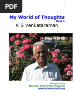 Download My World of Thoughts - Book 1 by K S Venkataraman SN24065546 doc pdf