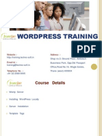 Wordpress Training Techno Soft Mumbai