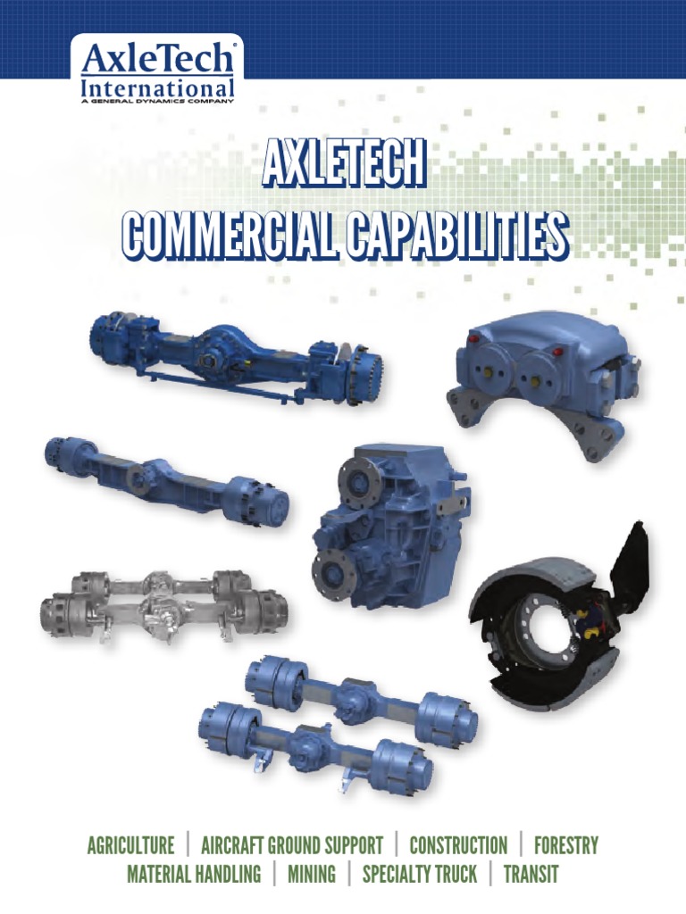AxleTech Capability | Axle | Suspension (Vehicle)