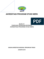 BUKU IV Panduan Pengisian Akreditasi PS Ners