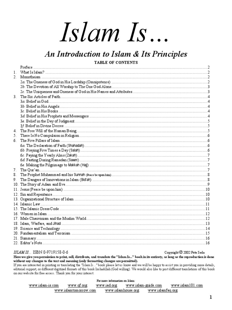 assignment #37 introduction to islam