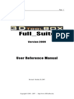 3DToolbox Manual