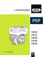 Manual de instruções HATZ diesel 1B20-1B50