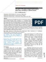 Anti Bacterial Activity and GC-MS Analysis of Cv. Amrutapani Ripened and Unripened Banana Extacts