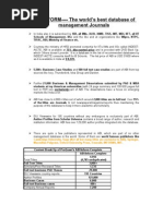 ABI/INFORM---- The World’s Best Database of Management Journals