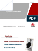 Huawei  System Information ISSUE_1.6.ppt